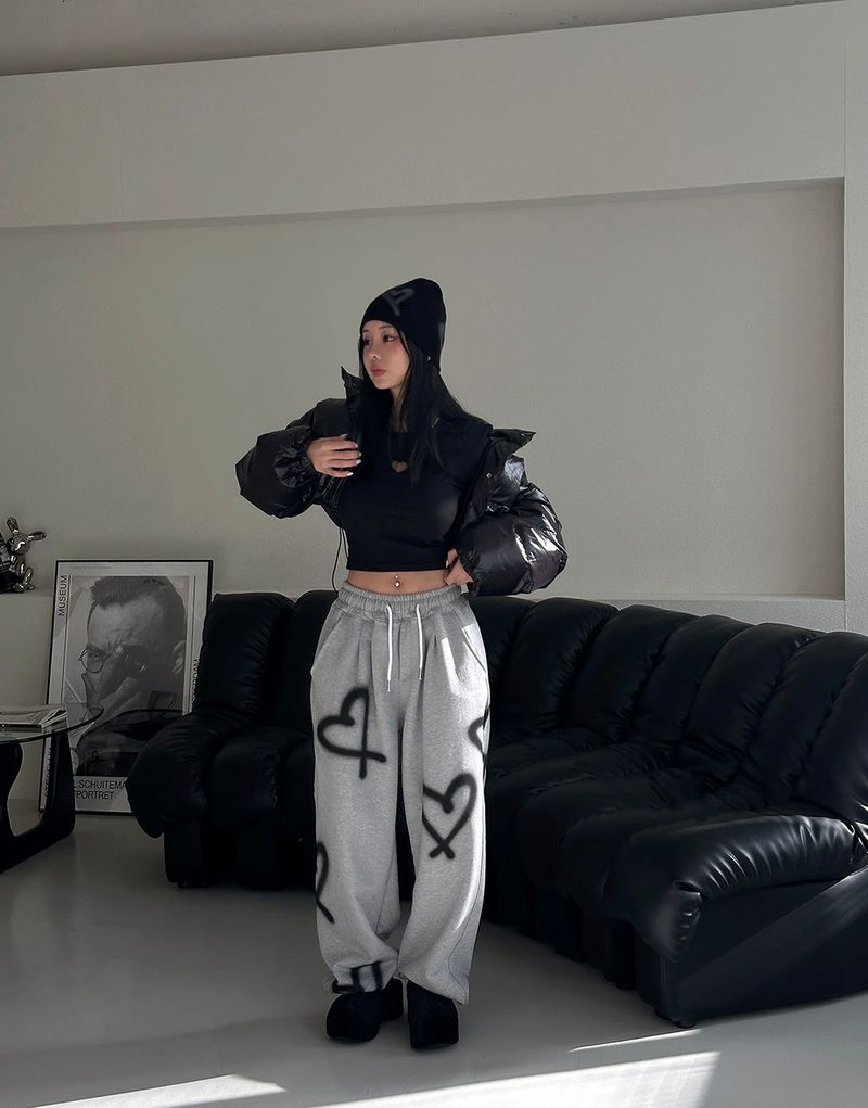 Crop cropped wellon short padded coat