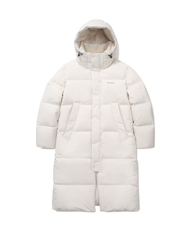 Covernat（カバーナット）の「[Civic] Long Puffer Ivory（Jackets/Outerwear）」