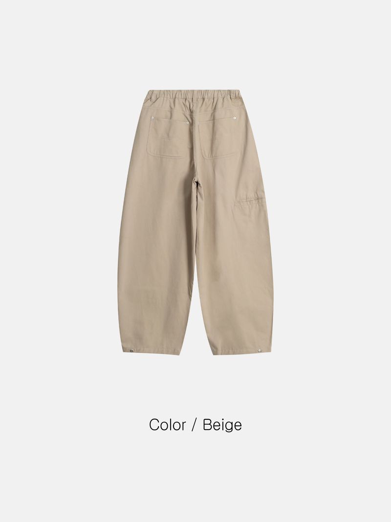 GT Curved Snap Balloon Pants (3 colors)