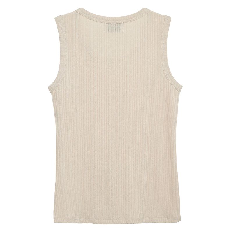 OVER SLEEVELESS BEIGE
