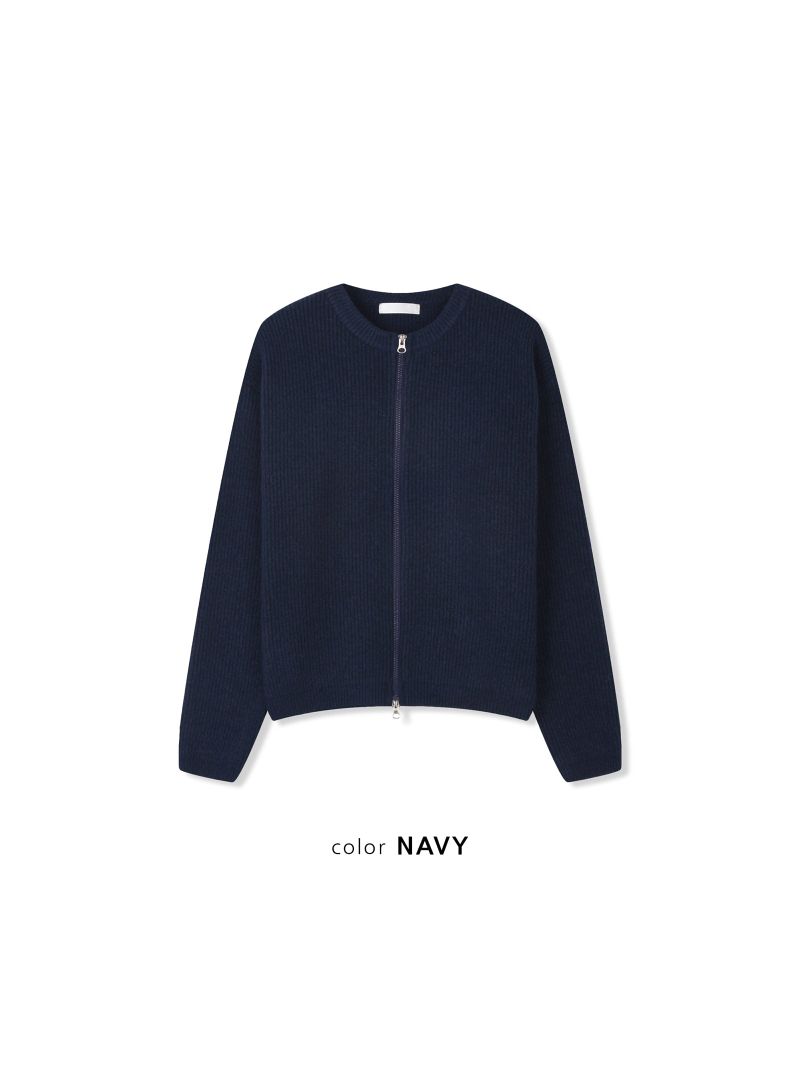Maki Knitted Zip Up