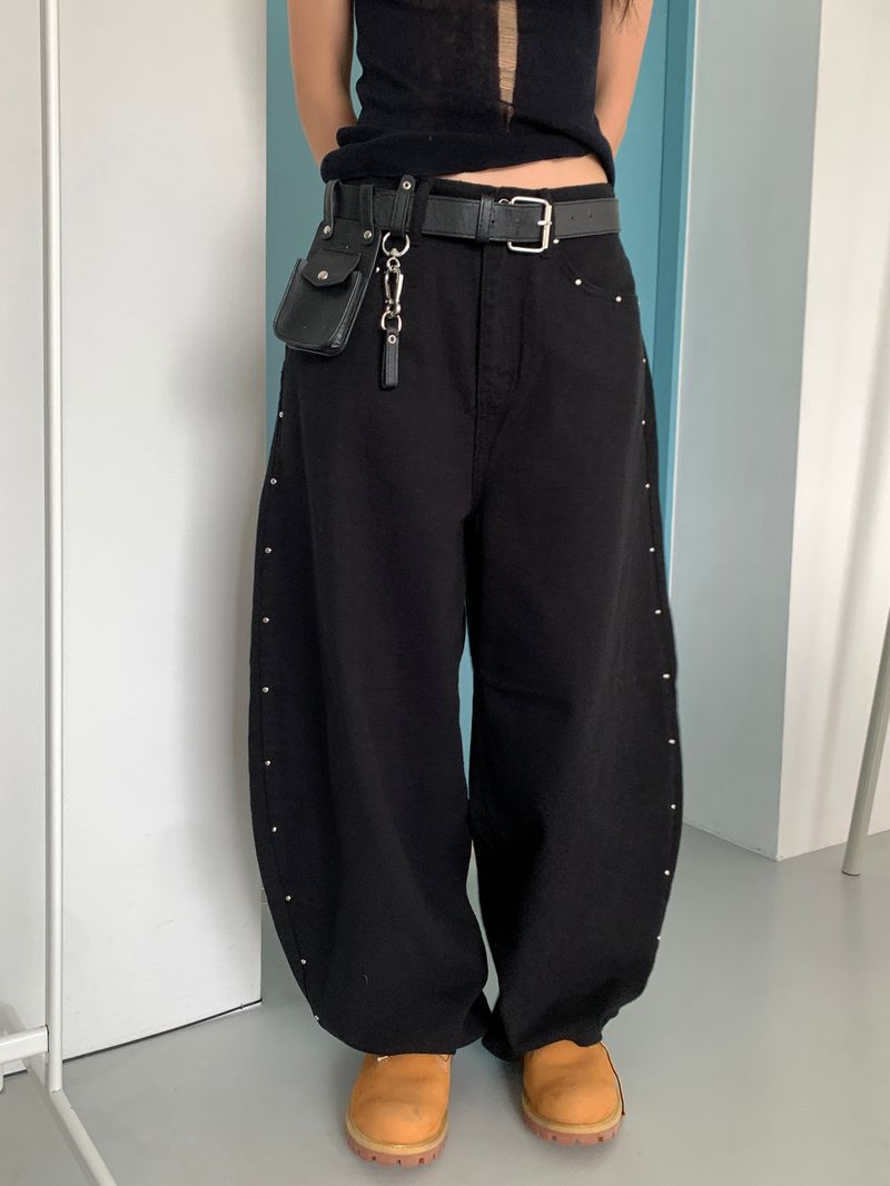 JAZZ THE ORDER(ジャズ ザ オーダー)の「STUD BALLOON WIDE PANTS (2C)(Pants)」