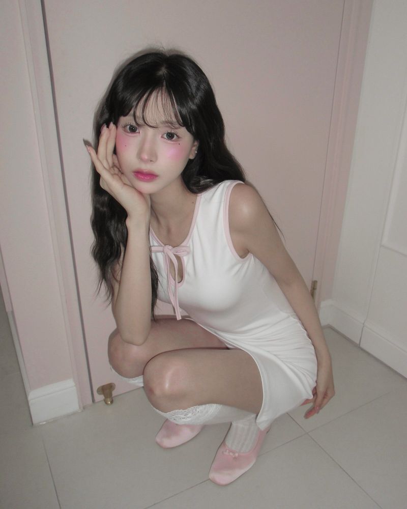 [MADE] Watering Ribbon Mini Dress