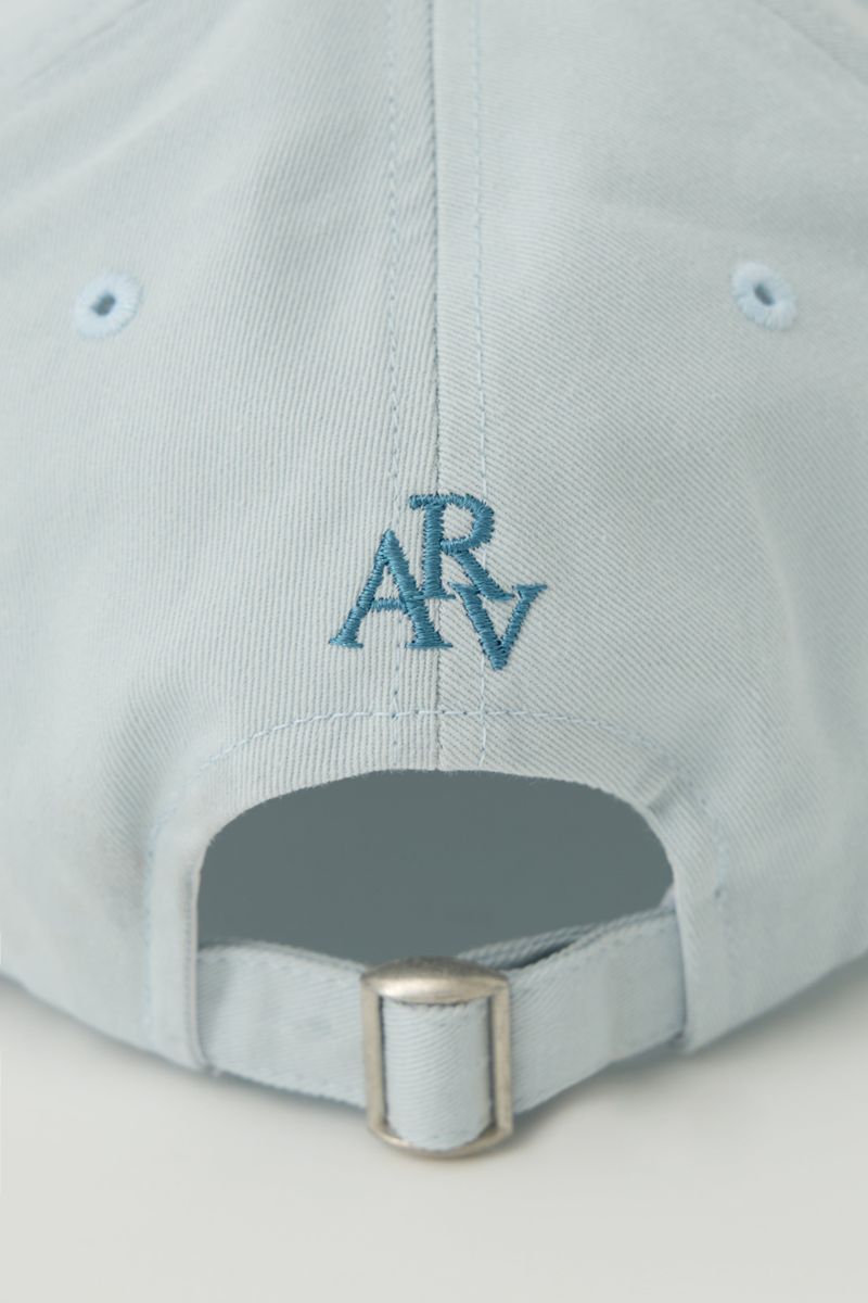 Avivere lettering cap sky blue navy