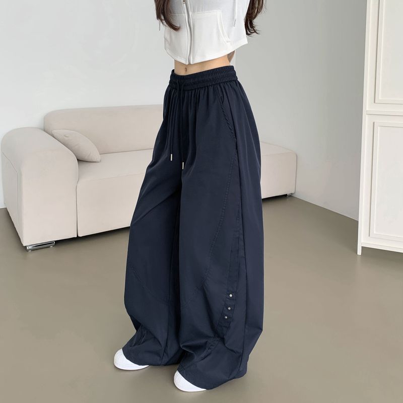 BOKPLACE（ボクプレイス）の「ナイロンカーブドバンドワイドパンツ（パンツ）」