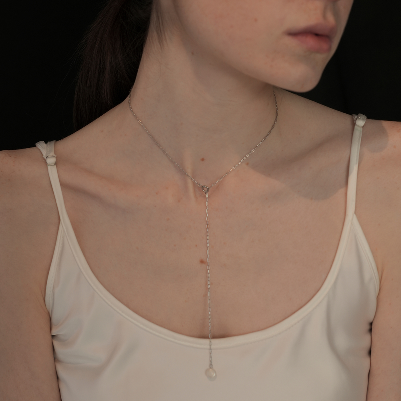 pearl sway necklace - pas -