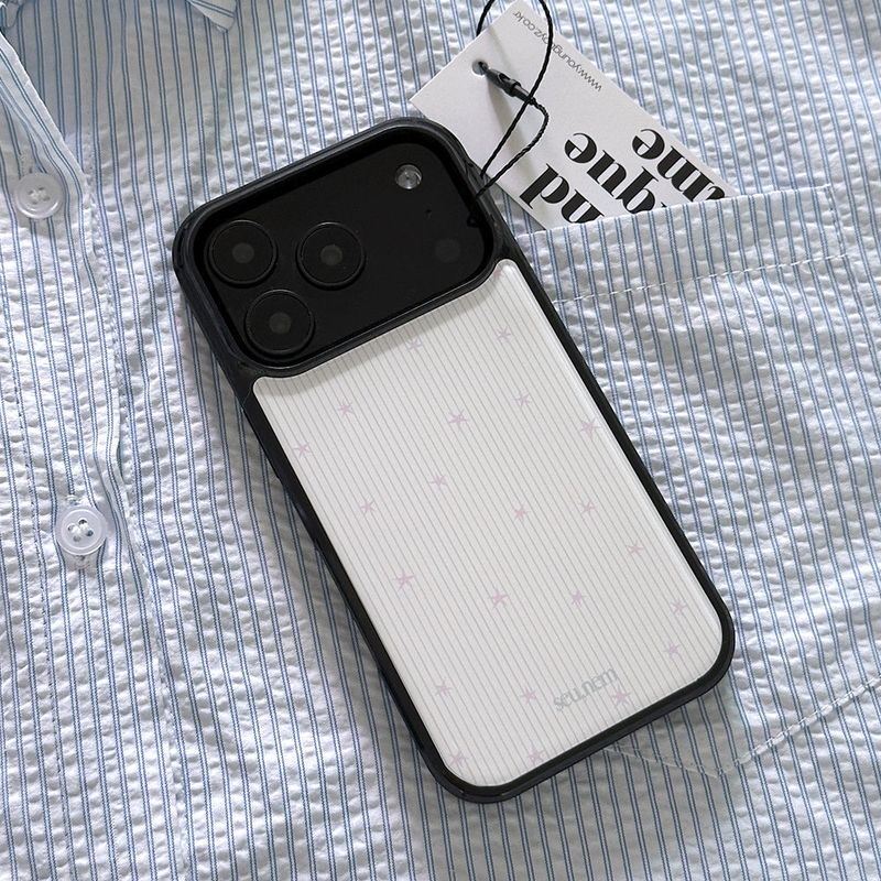 SUN CASE GRAPHIC STRIPE PINK STAR