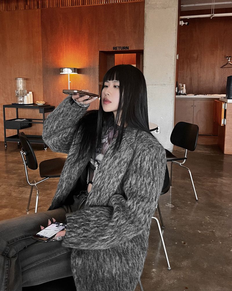Half coat blazer