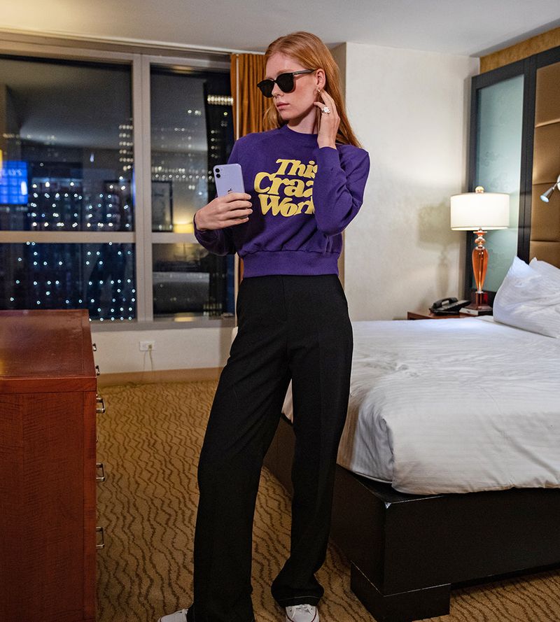 TCW crop sweatshirt
