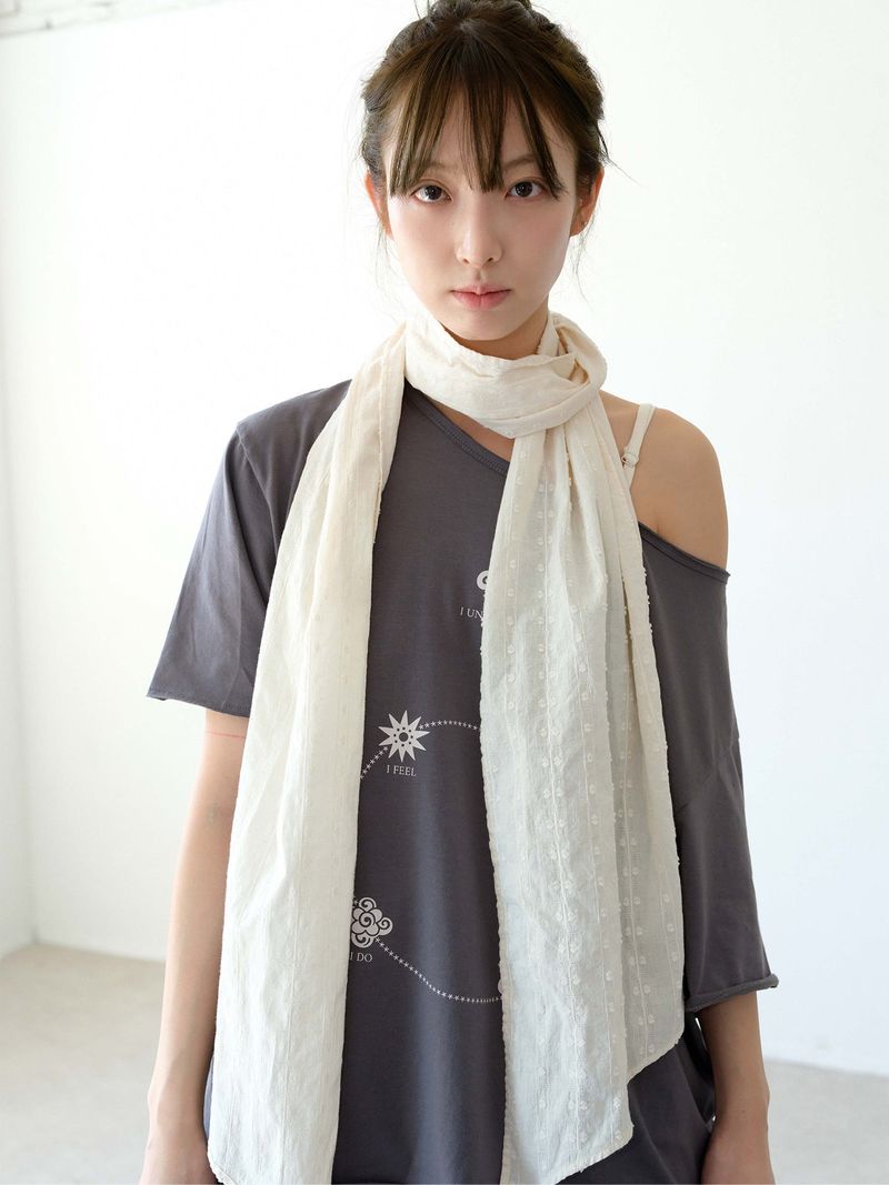 Chakra Drape T-shirt (Charcoal)