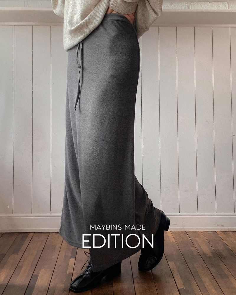 MAYBINS（メイビンス）の「[MADE] Merlang Strap Long Skirt（Skirts）」