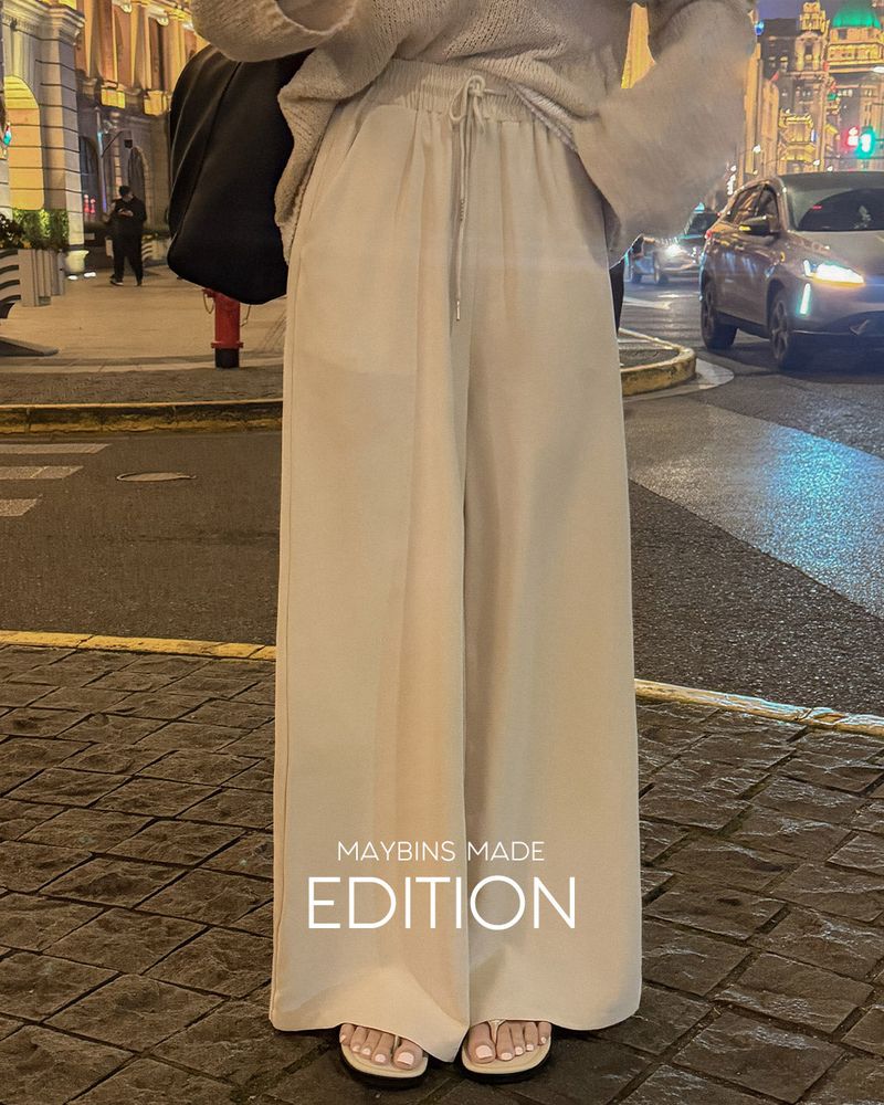 [MADE] Den wide banding pants