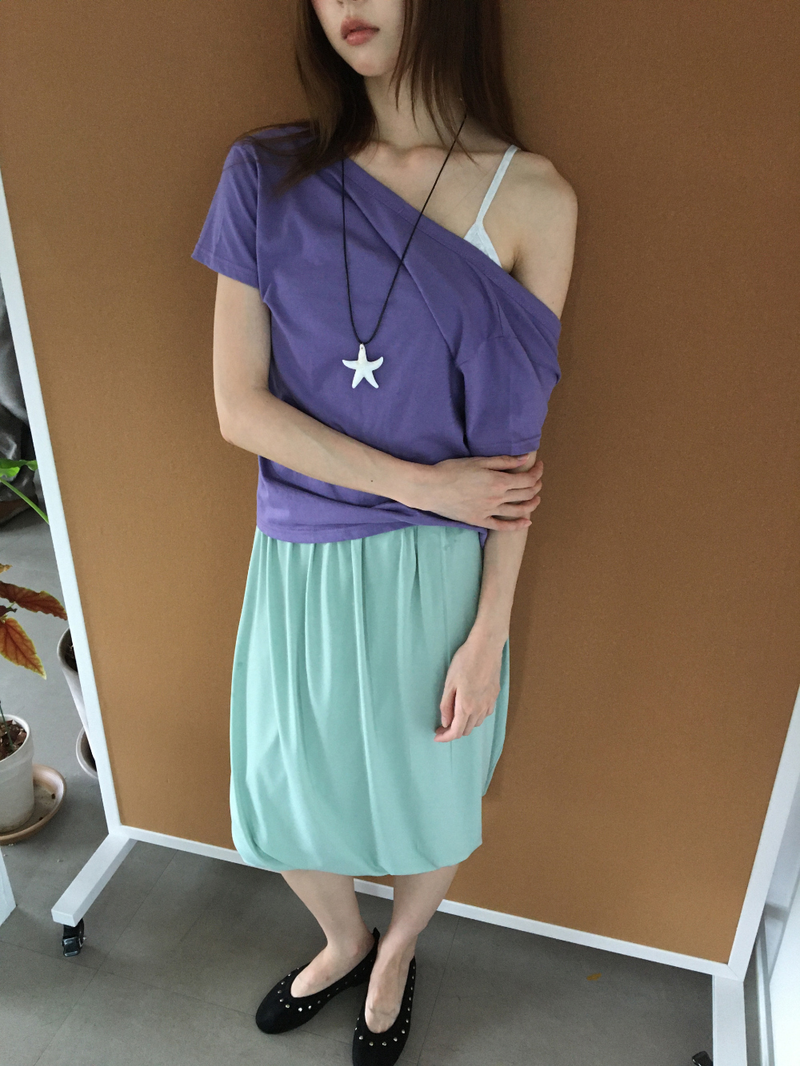 Starfish Code Necklace (1color)