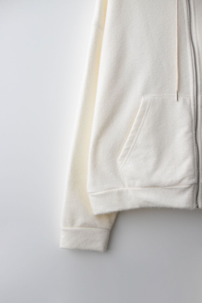 Snow Hood Zip-up (Ivory)