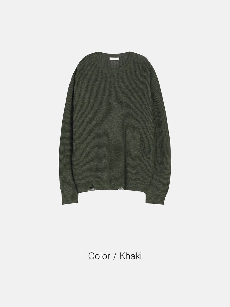 Rising Damage Knit (4color)