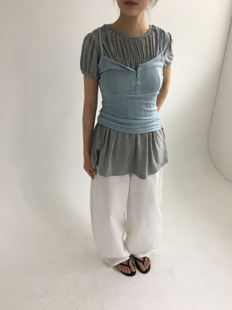 Dune Half Elastic Pants (3color)