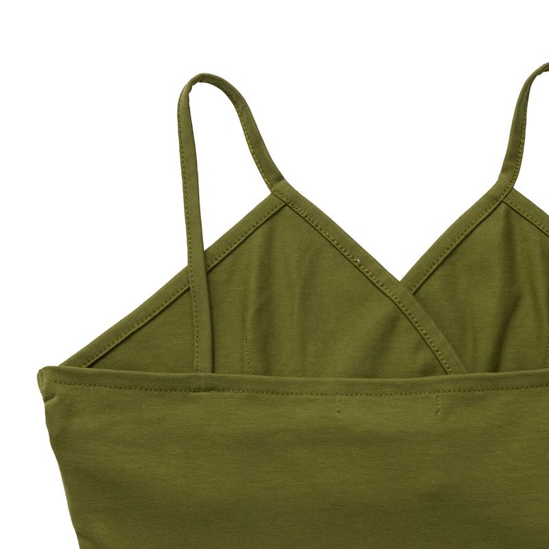 Belted Sleeveless Olive