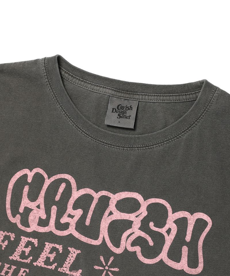 MEGA CYCLONE PIGMENT SS TEE CHARCOAL(CV2DMUT524A)