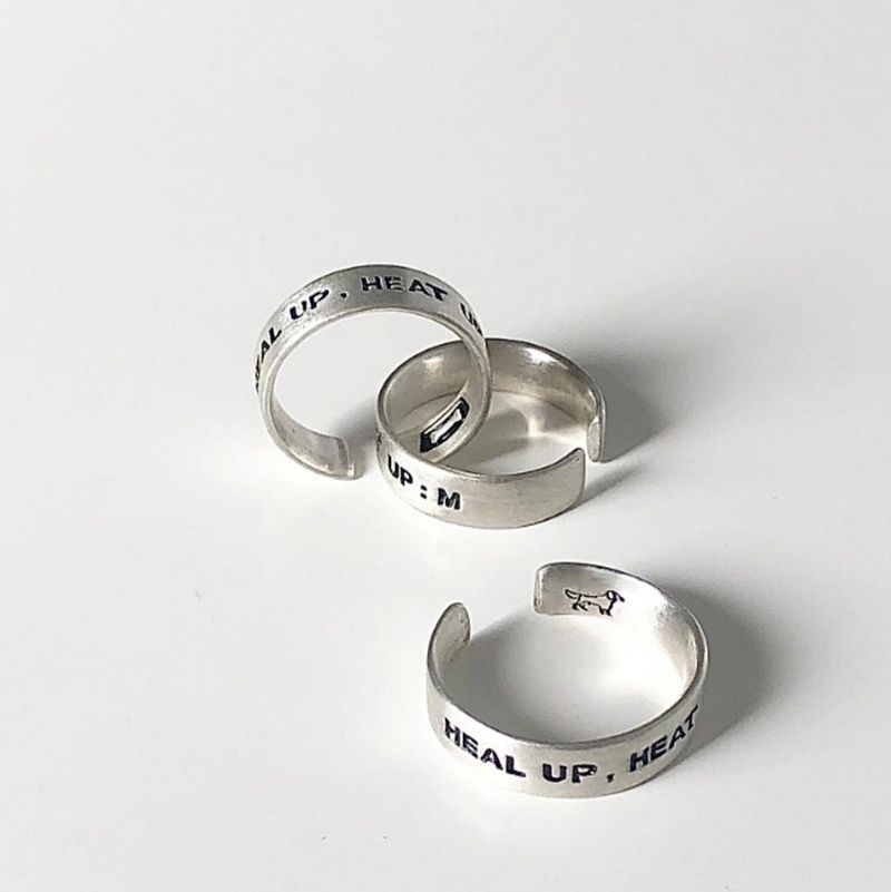 signature silver 925 sponsorship ring