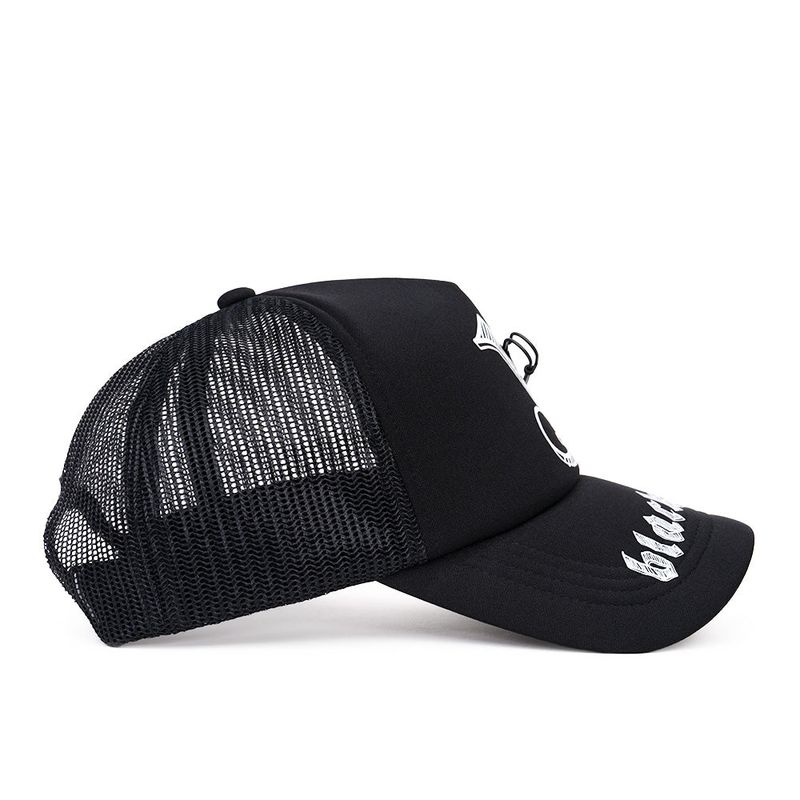 BBD Sketch Logo Trucker Mesh Cap (Black)