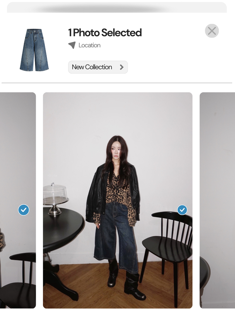 Fine Bermuda Capri Denim Pants
