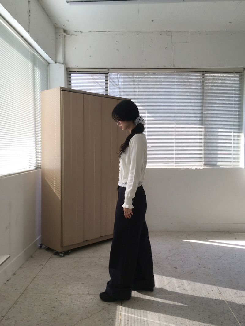 Plaid Roll-Up Pants