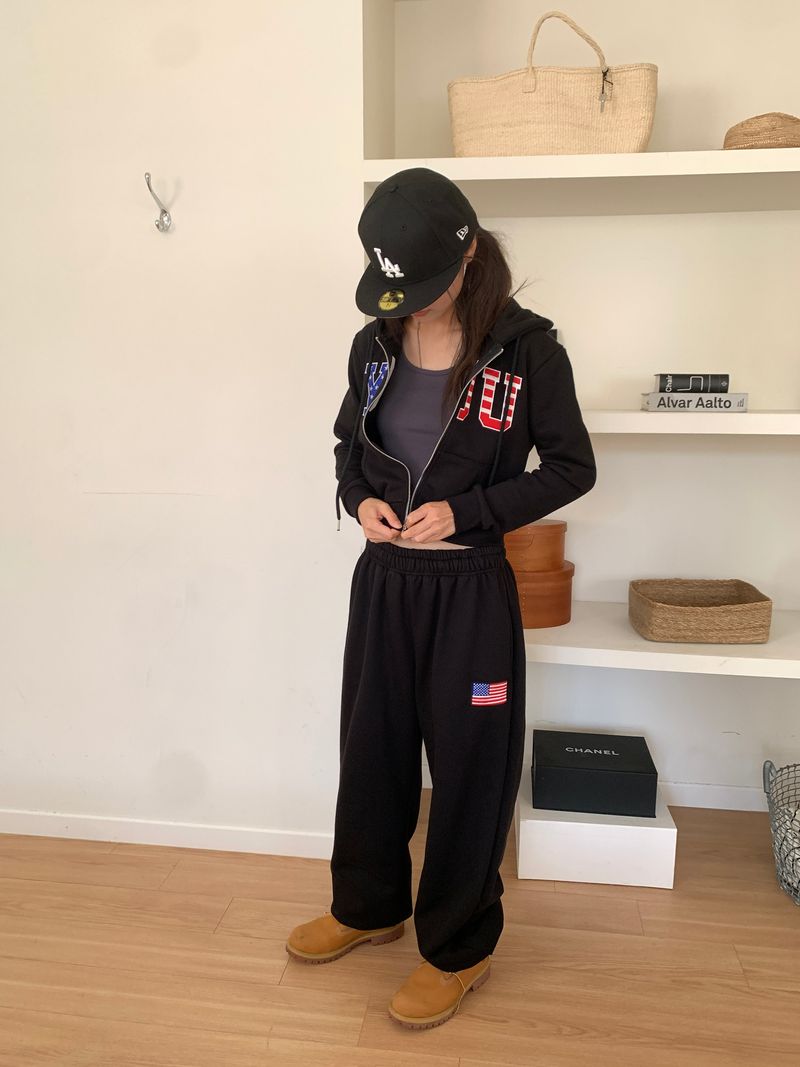 AMERICA HOOD ZIP-UP (2C)
