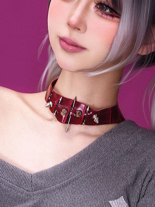 KUO(クーオ)の「blood piercing choker(Accessories)」