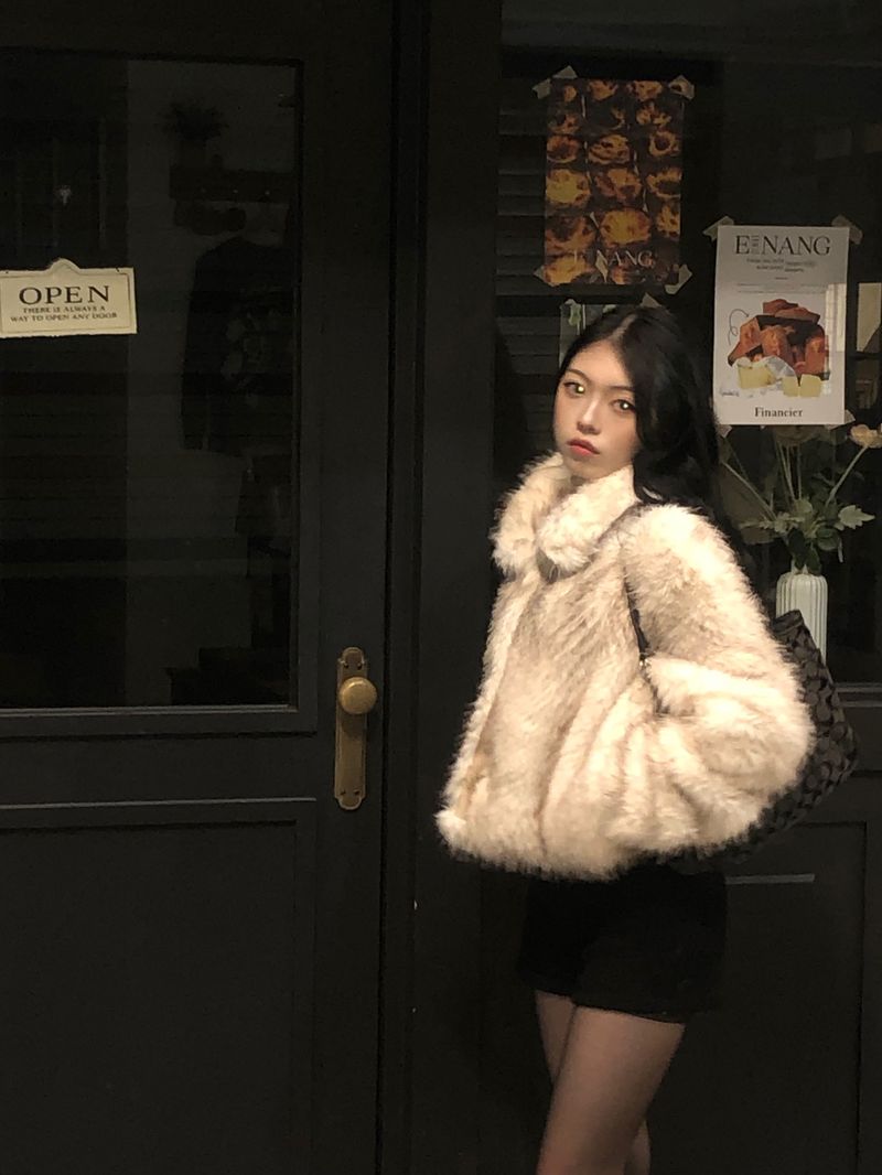 Maxi Vintage Fur Jacket