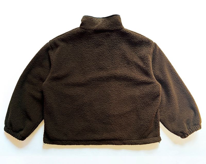 FLUFF FLEECE PULLOVER [BROWN]