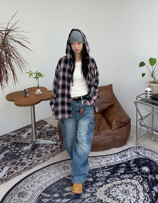Cove Hooded Check Shirt