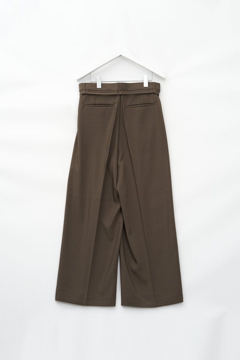 Oriental Rope Wide Trousers (2color)
