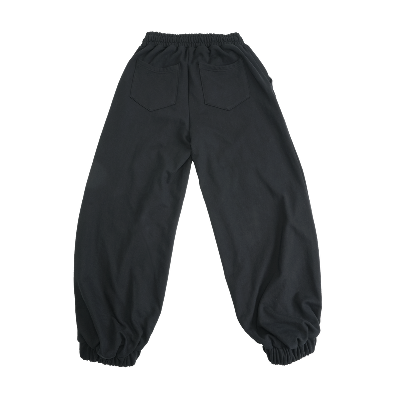 STAR LOGO JOGGER PANTS BLACK
