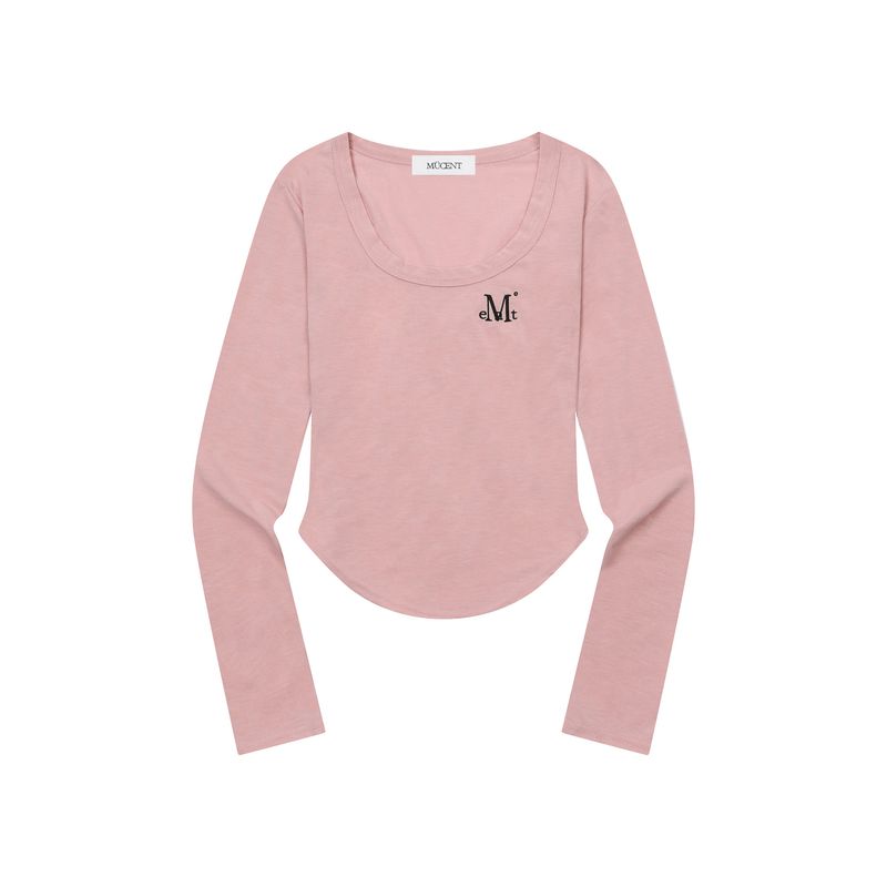 MARIEL SQUARE NECK CROP T (6Color)