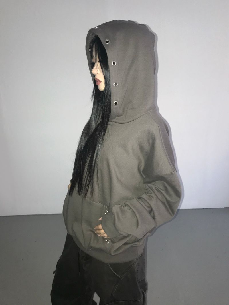 THEAIRTOWN(ザエアータウン)の「 nnasty eyelet hood(3 color) (Tops)」