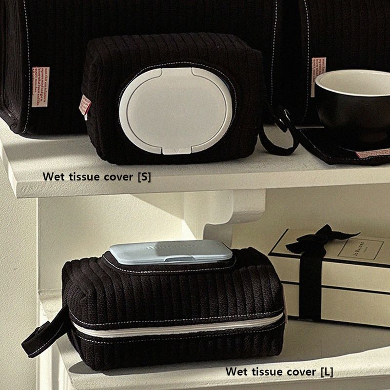 Wet Tissue Cover [L] (Black)
