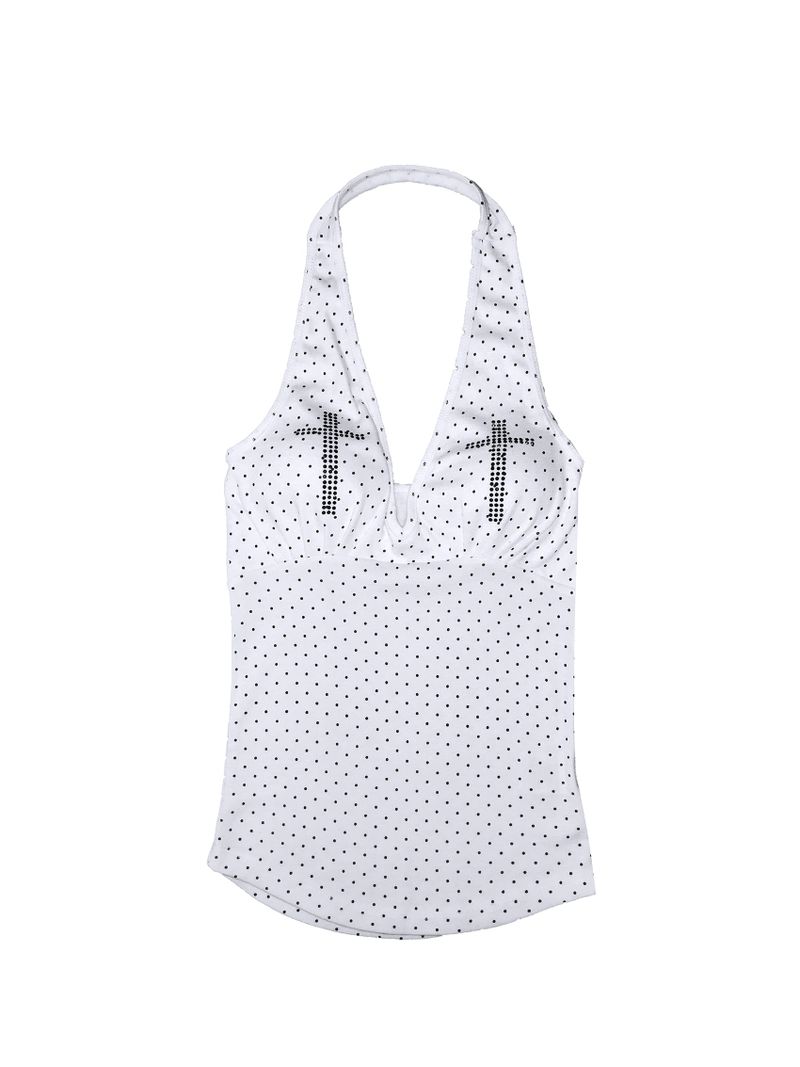 hisoka halter cross top(4 color) 