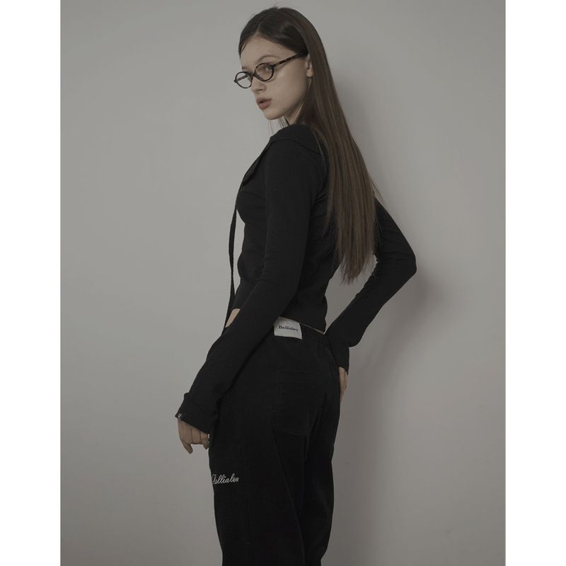 FAIRY LONG SLEEVE-BLACK