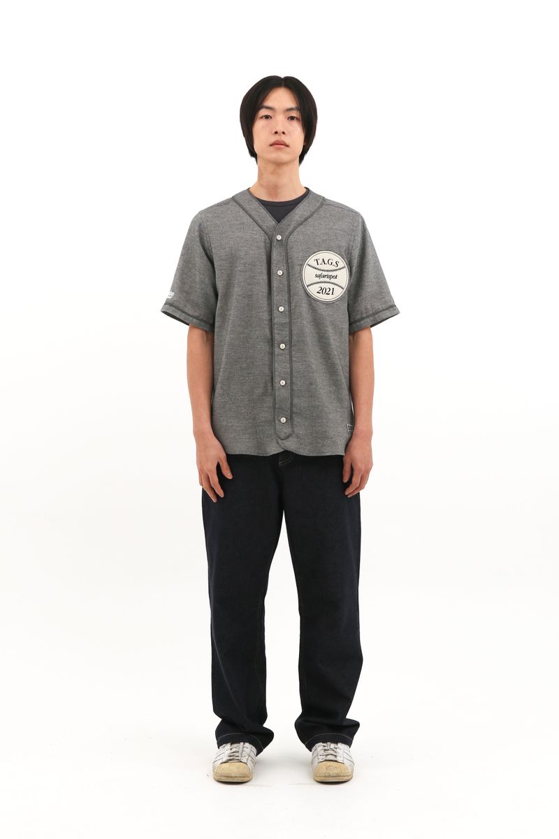  ROUX BASE UNIFORM DUGOUT SHIRTS (BLACK)