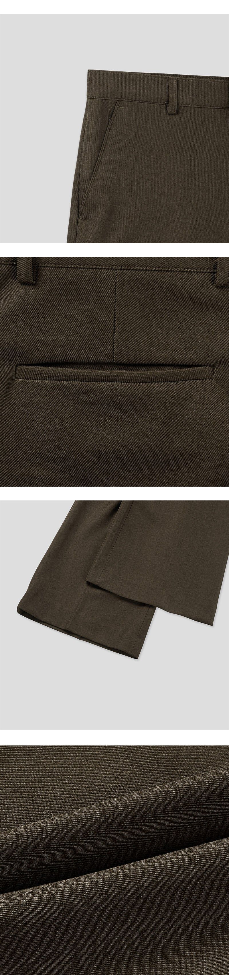 [SET UP 가능] Max boots cut slacks(2color)