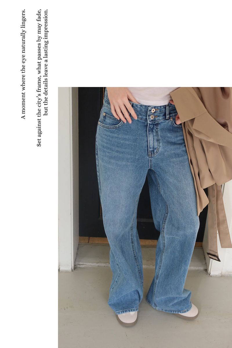 TWO-BUTTON DENIM_BLUE