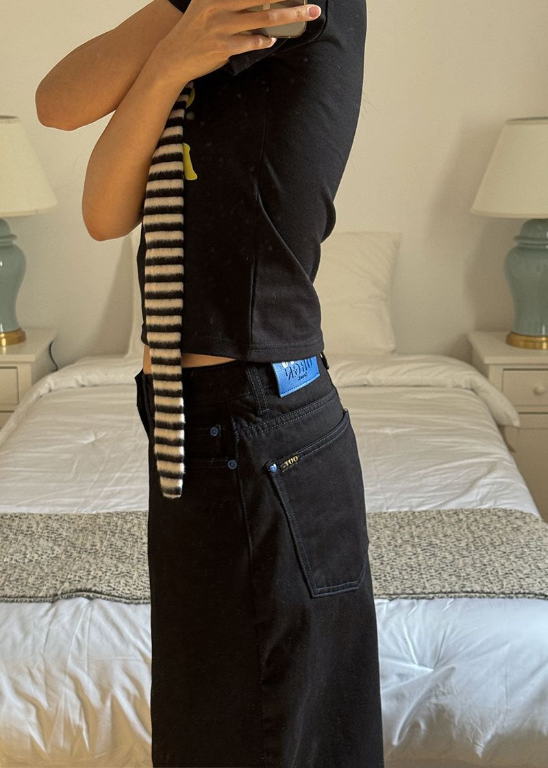 BLUE POINT BLACK PANTS
