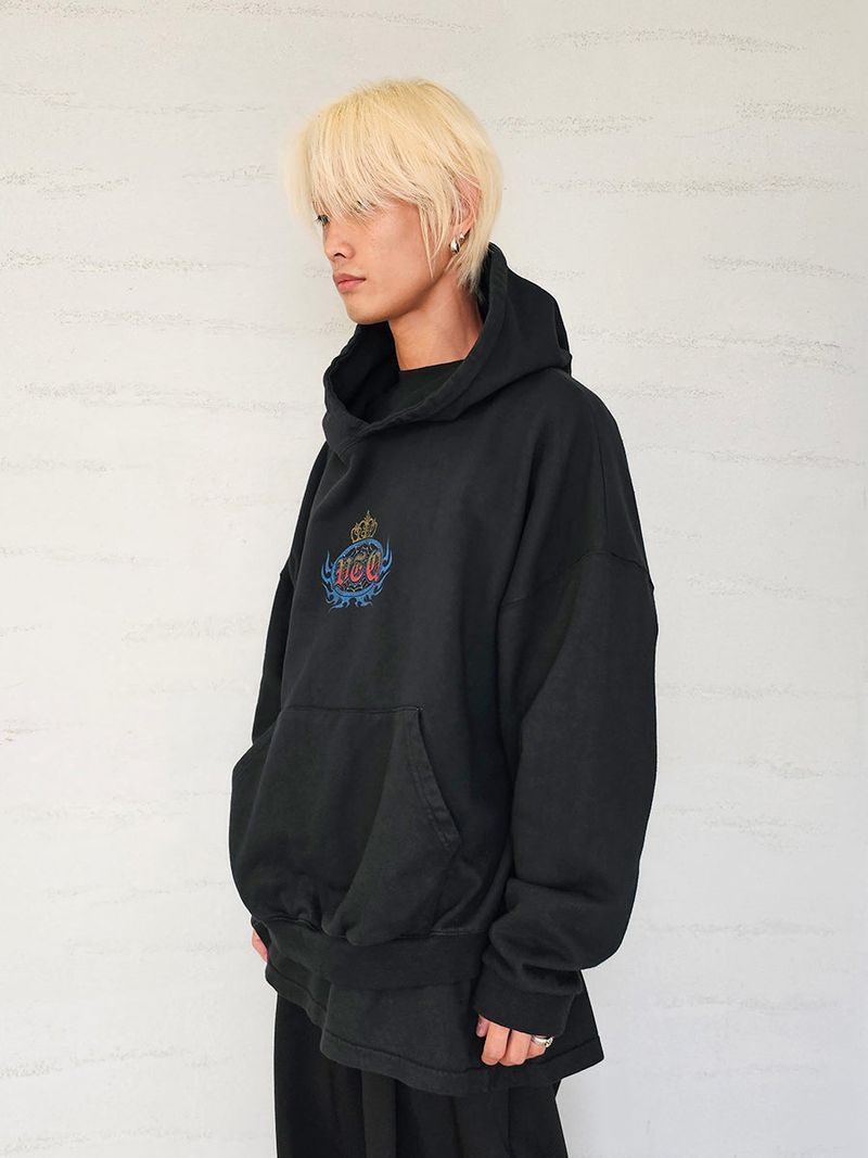 VENTIQUE Pigment Sword King hoodie 2colors