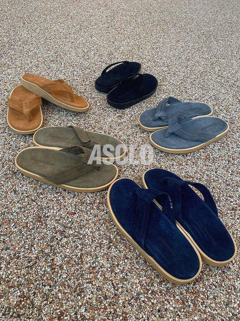 ASCLO Suede Flip Flop (6color)