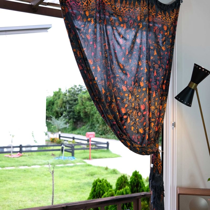 [Comfy Sarong] Sunset - Gray