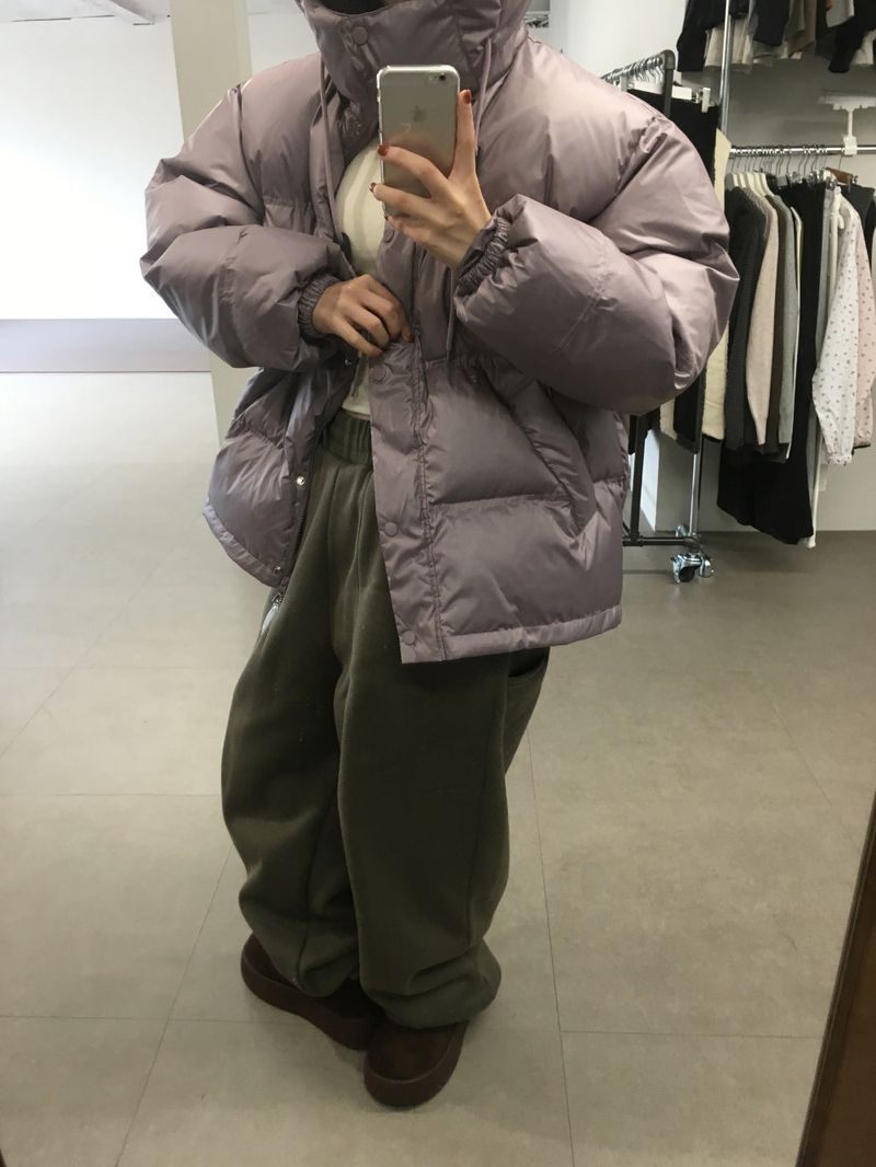 Peach Pintuck Jogger Pants (7color)