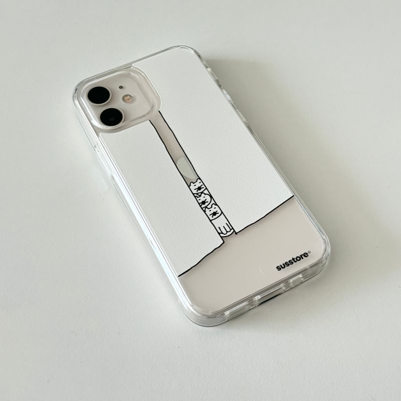susstore（ソスストア）の「キャットウォッチング フォンケース（スマホグッズ/小物）」