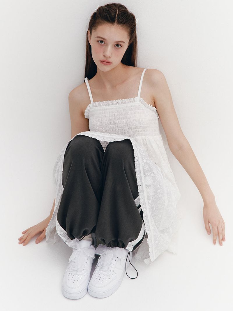 MOILLY(モイリー)の「Midi Lace Dress White(Dresses)」