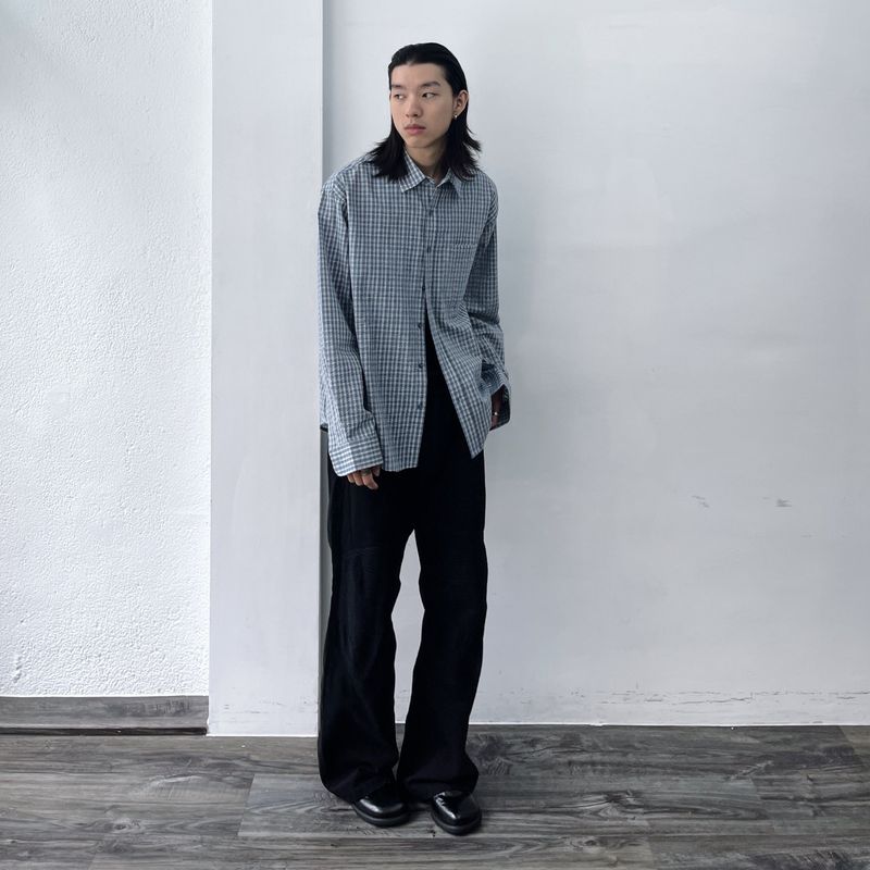 Airy Micro Check Shirt