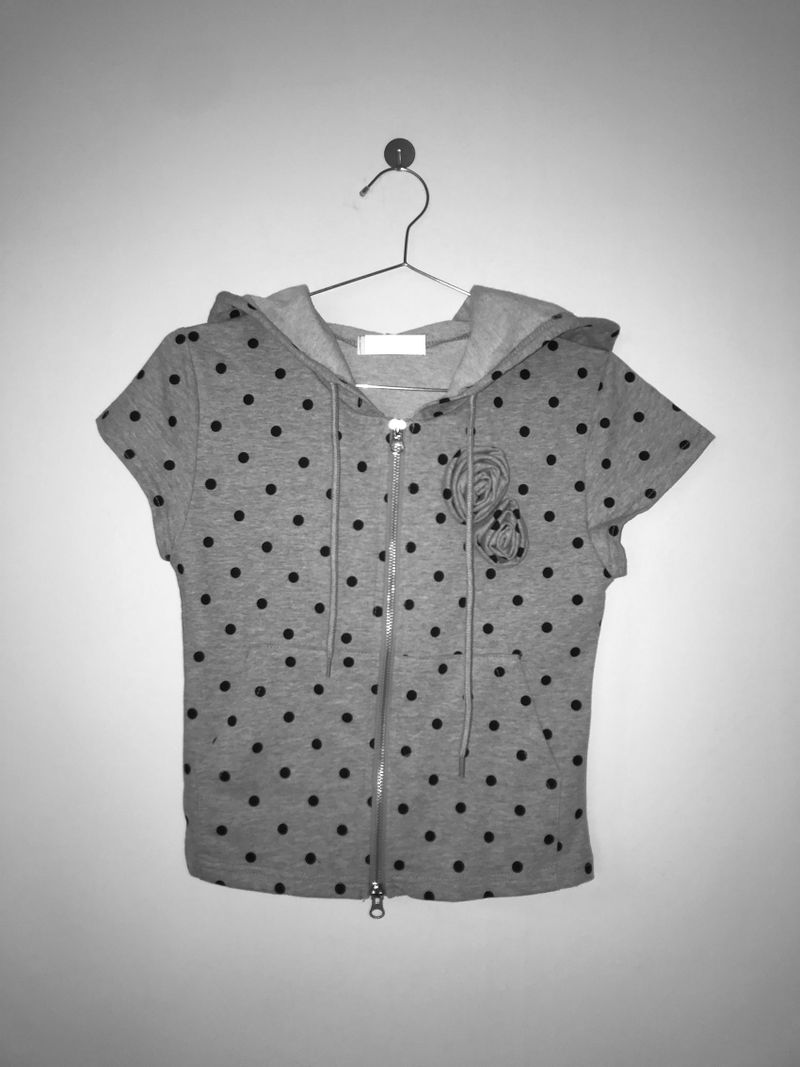polka dot flower hz(2 color)